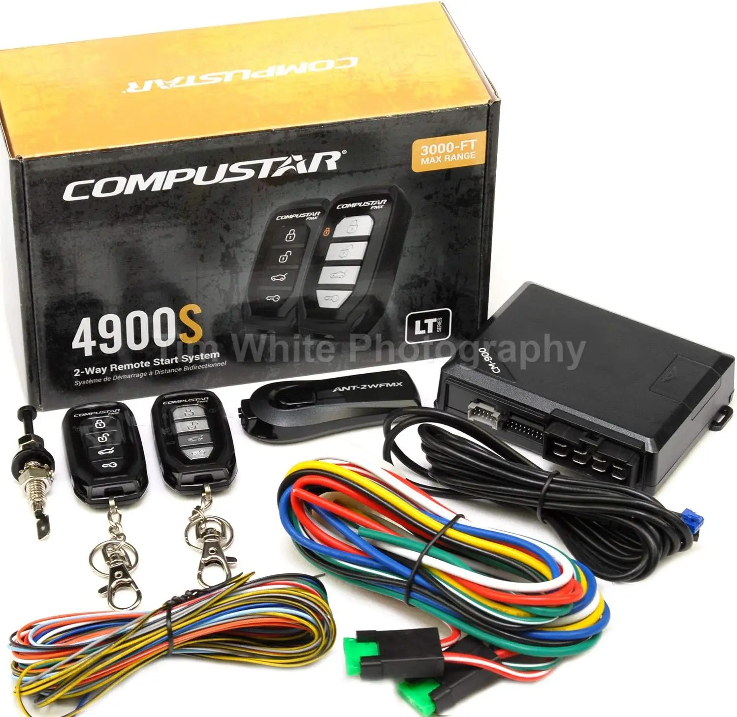 

(4900S) 2-way Remote Start and Keyless Entry System with 3000-ft Range