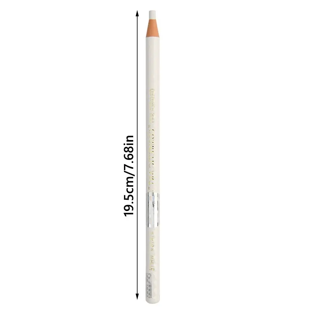 Waterdicht Wit Wenkbrauwpotlood Transpiratie Microblading Wenkbrauw Positionering Pen Marker Lijn Goede Kleuring Eyeliner Pen