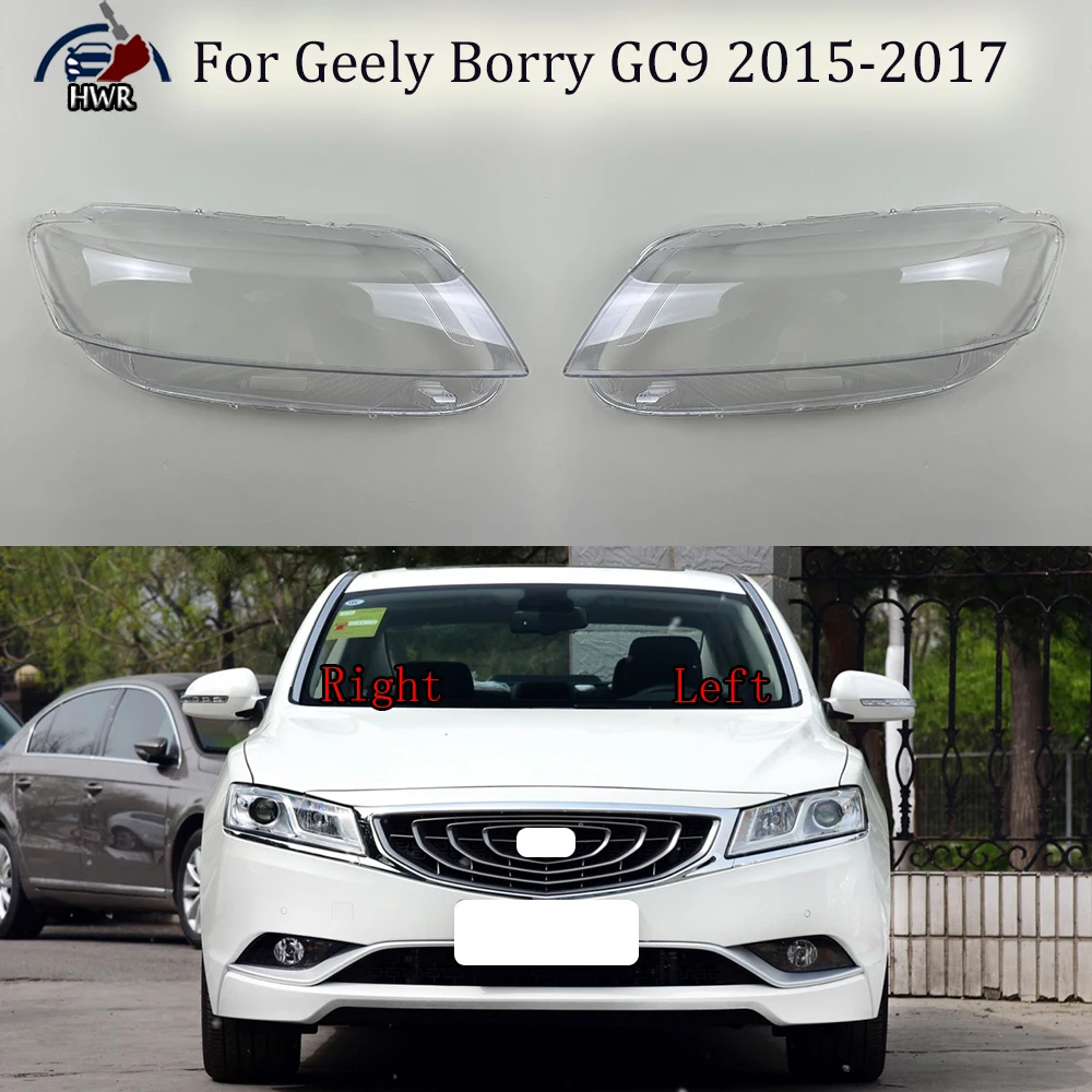 

Headlamp Cover Transparent Lamp Shade Headlight Shell Lens Plexiglass Auto Replacement Parts For Geely Borry GC9 2015 2016 2017