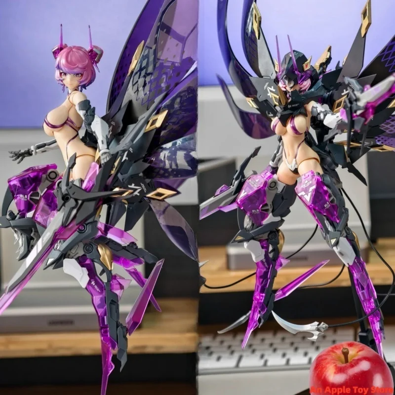 

NEW Eamestcore Craft Pink Female Figure Star Flower 1/10 Finished Machine Girl Model Toy Action Figure Collectible Toys Gifts