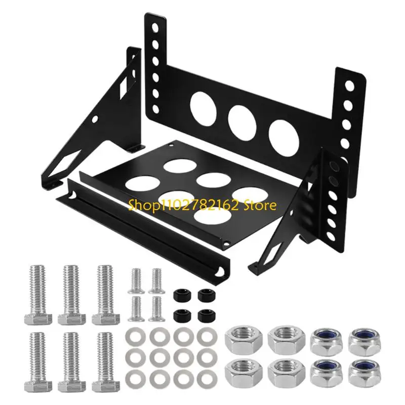 

547B Простая установка Монтажная коробка для аккумуляторной батареи для защиты от вибрации в транспортных средствах Крепится на