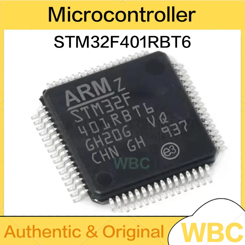 5Pcs STM32F401RBT6 STM32F401VCT6 STM32F401CBU6 STM32F401RET6 STM32F401RCT6 STM32F401CCU6 Microcontroller (MCU/MPU/SOC) IC Chip