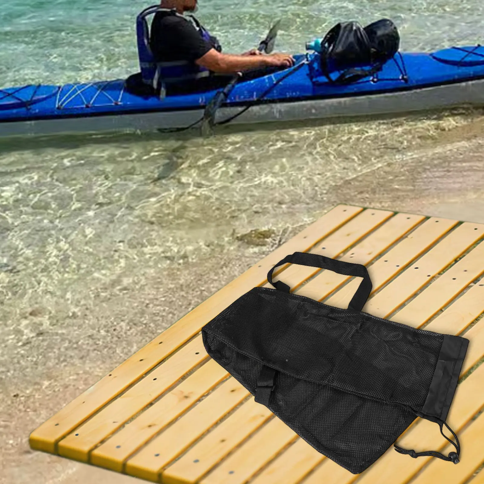 

For Canoeing Drawstring Paddle Bag Adjustable Shoulder Strap 126*25cm Adjustable Shoulder Paddle Bag Customizable Fit
