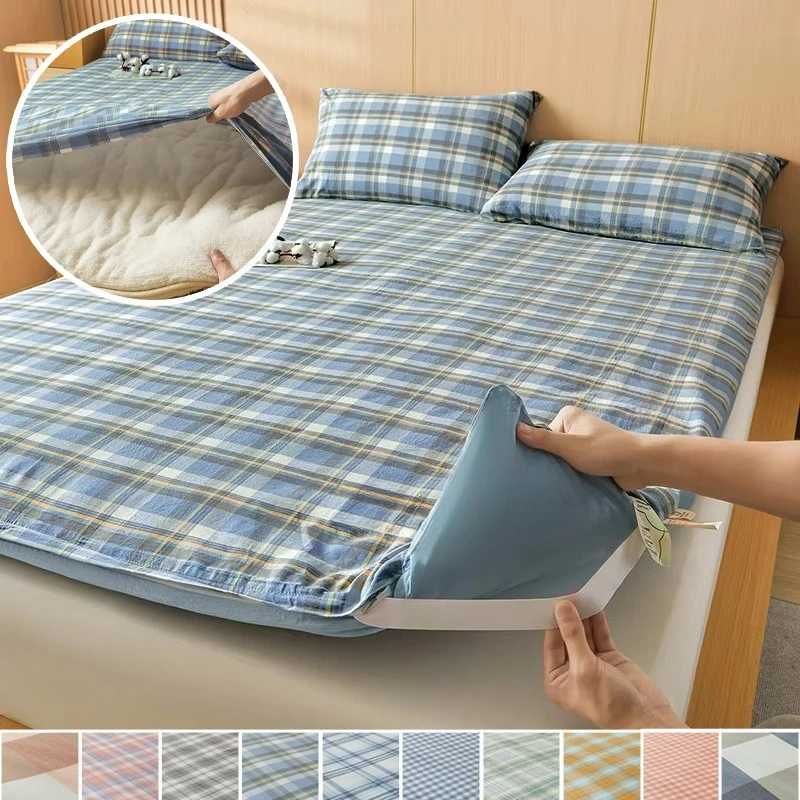 

Removable Cotton Mattress 90/120/150/180cm Foldable Tatami Topper Thickened Fish Scale Design for Single Bed Student Dormitory