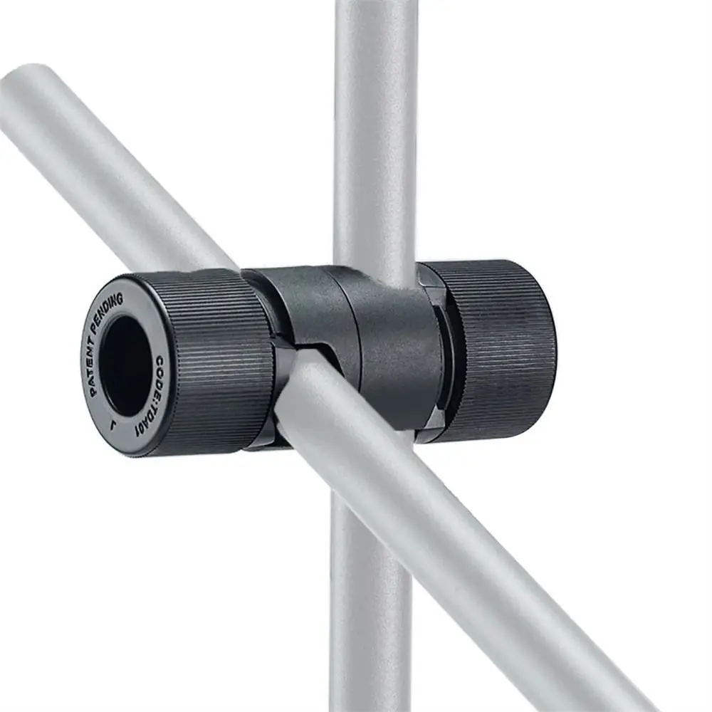 Support de lumière de prise de vue aérienne, pince, accessoires, adaptateur, poignée centrale, arbre, support de lampe de photographie, pince à bras croisé