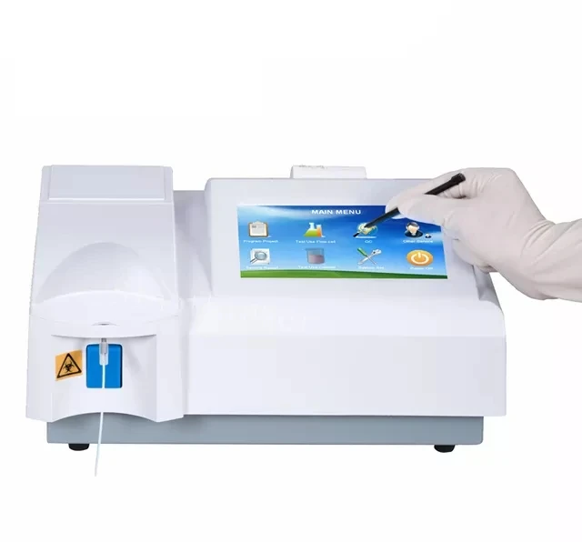 Portable Touch Screen Open System Semi-automatic Biochemistry Analyzer For Laboratory