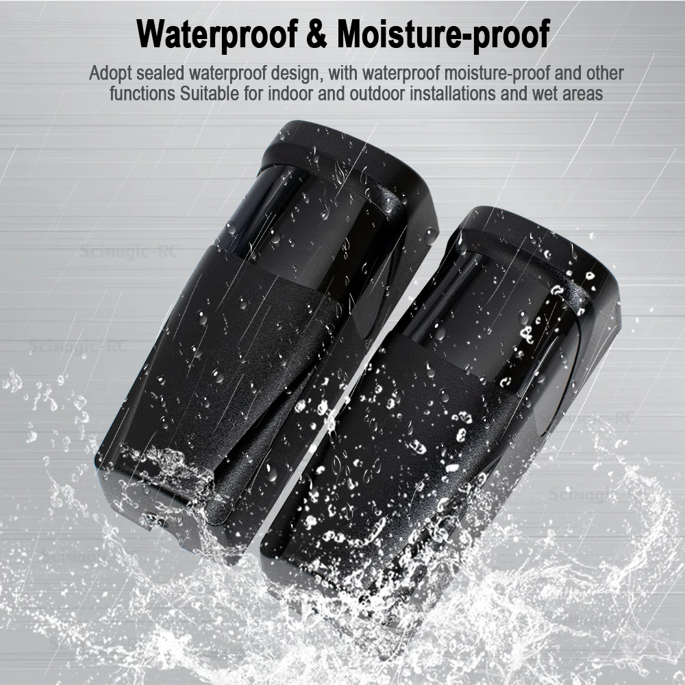 جديد حاجز المرآب كاشف الأشعة تحت الحمراء الاستشعار 12-24 فولت تيار مستمر الكهروضوئية للبوابات التلقائي بوابة الكهروضوئية مستشعر إنذار الأشعة تحت الحمراء #3