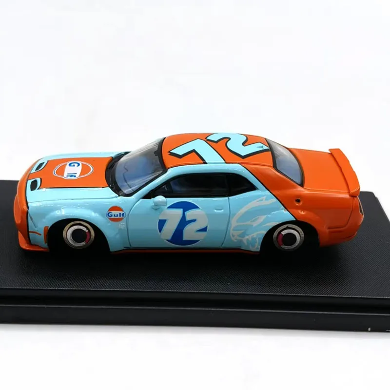 الأعمال الجميلة دييكاست 1:64 مقياس Hellcat سبيكة محاكاة نموذج سيارة مجموعة ثابتة زينت هدايا العيد اللعب هدية تذكارية #3