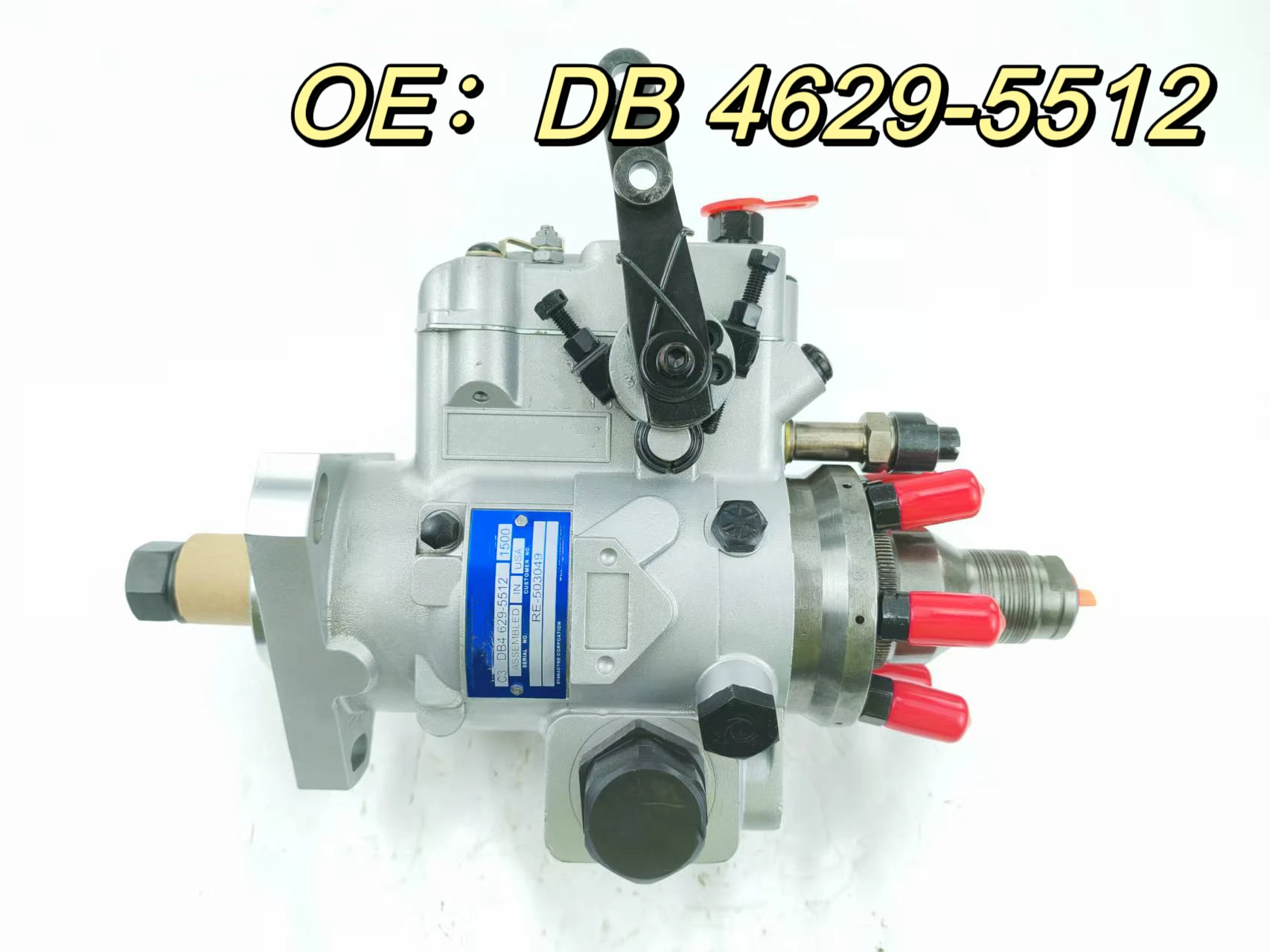 For Construction Machinery Fuel Injection Pump RE503049 DB4629-5512 Engine New RE-503049