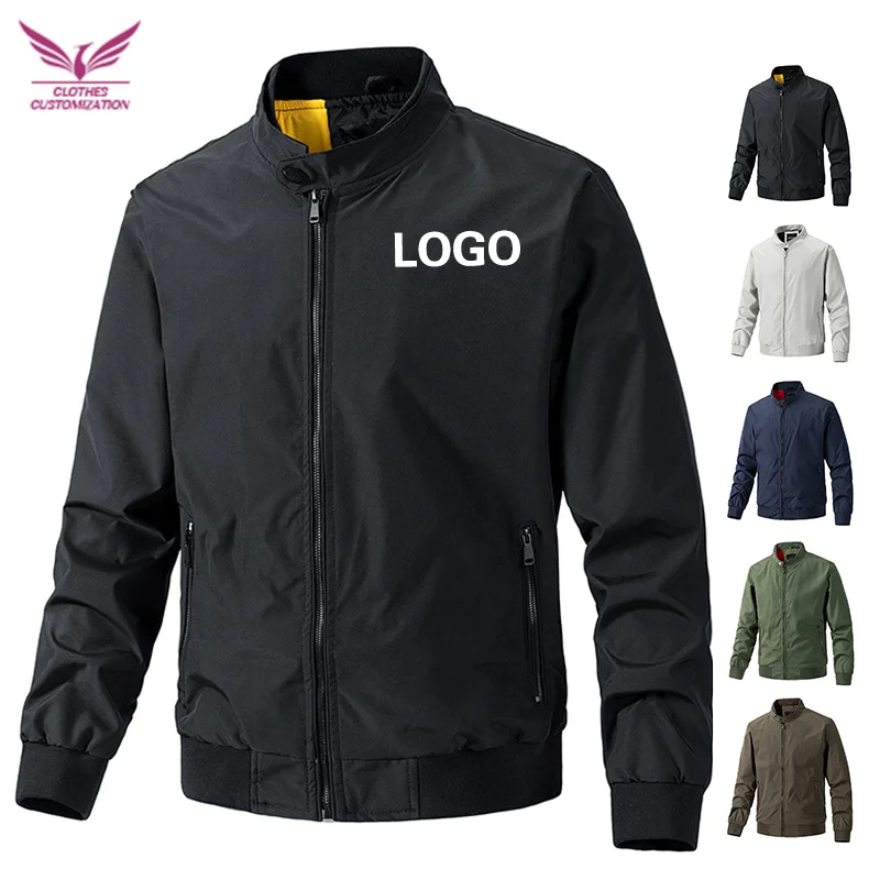 Men's Hiking Jacket Custom Logo Windproof Windbreaker Camping Hooded Jacket Print Photo Running Mountaineering Coat Customizatio