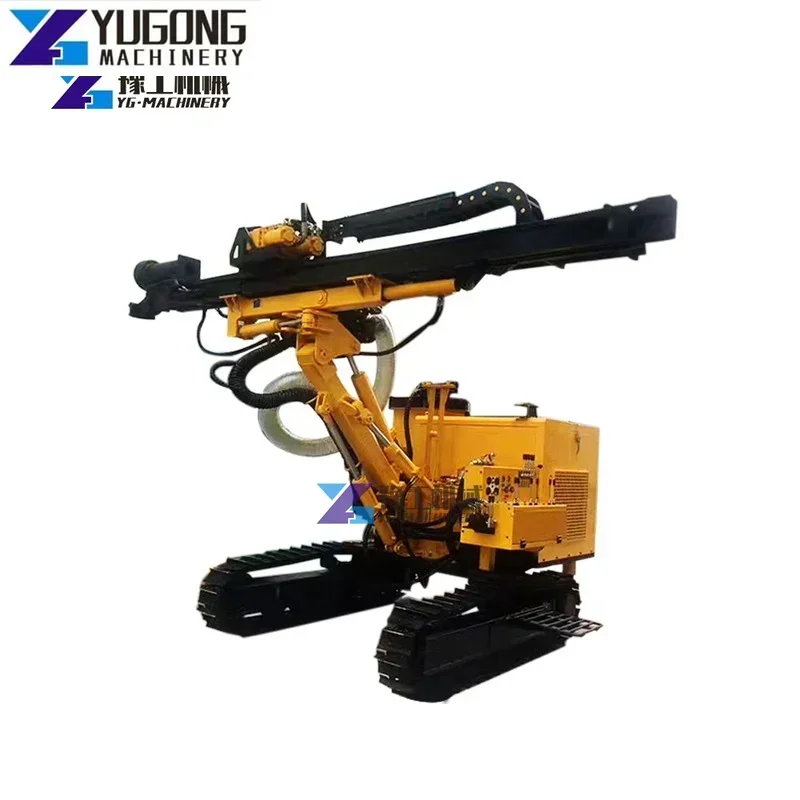 DTH Hammer Water Well Drilling Rig Rock Drill Mining Rig New Product M5 Crawler Bolt Rig Mine DTH Drilling Rig