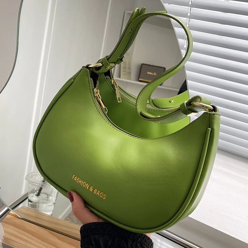 Women\'s Bags High-Quality Texture All-Match Ins Simple Crossbody Single Shoulder Bag 2024 New Fashion Female Underarm Bags