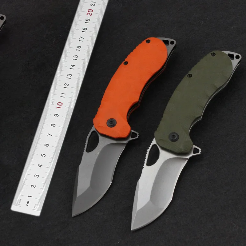 

High Hardness Self-defense Camping Folding Pocket Outdoor Knife CTS XHP Blade G10 Handle Survival Tactical Knives EDC Tools