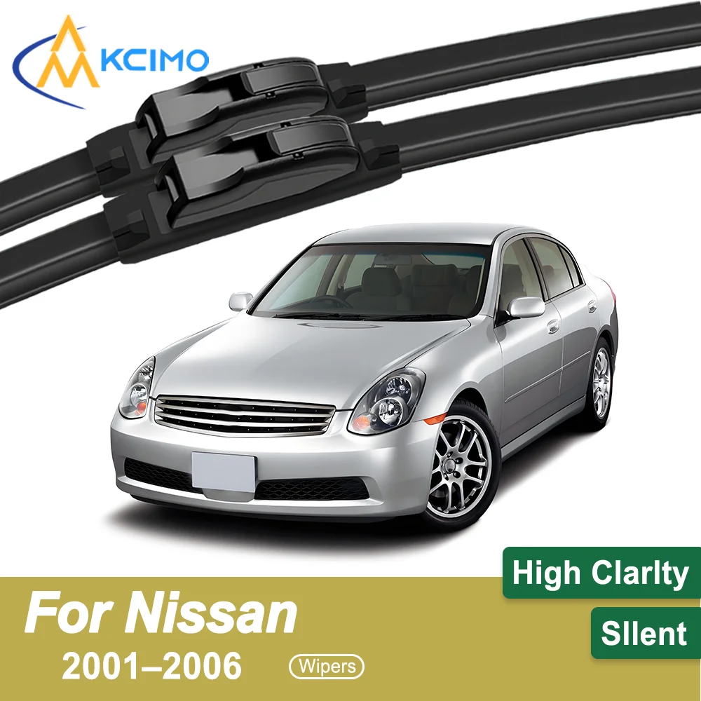 

Heavy-Duty All-Season Windshield Wiper Blades for Nissan Skyline V35 2001–2006 Reinforced for Dust Resistance Extended Life