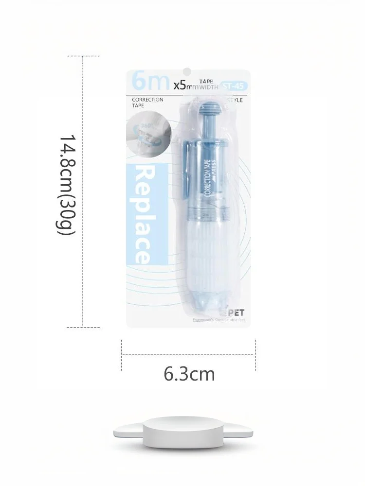 Single Set Two-Sided Tape Model Reusable Tough Plastic Scholar Essential for Fastening High Dot Pen