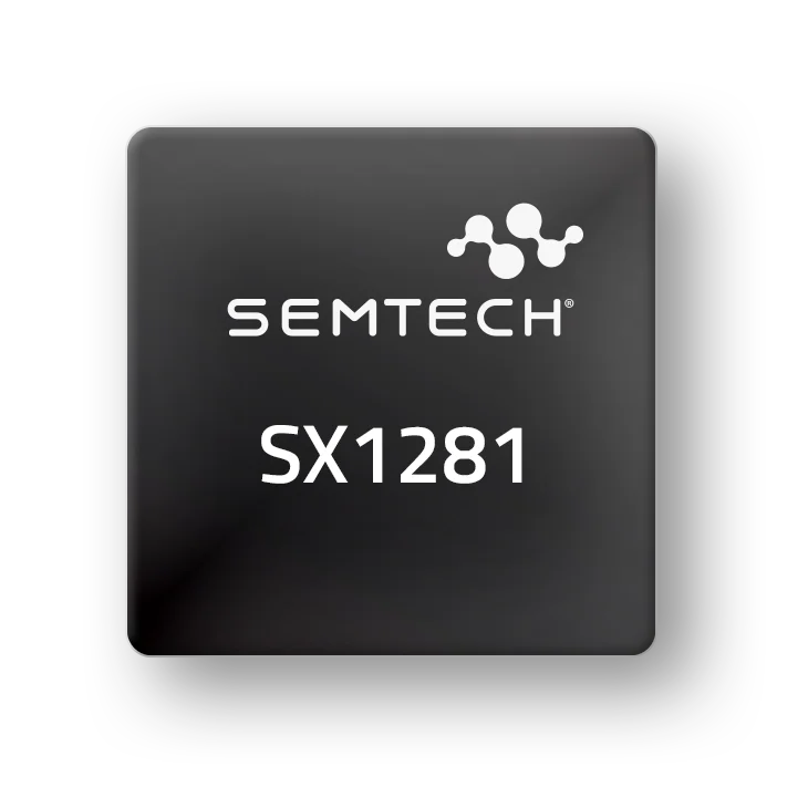 SX1281/SX1280 Semtech  2.4GHz LoRa Transceiver with Ranging Time-of-Flight Distance Measurement QFN