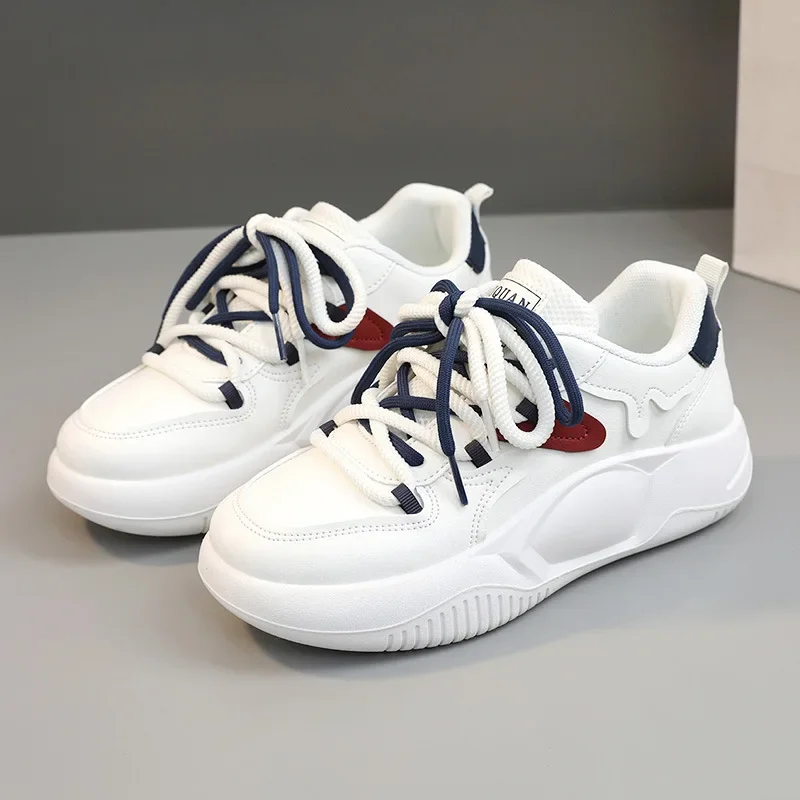 Women  The New  Platform Sneakers Casual Shoes Spring Autumn  Little White Shoes Fashion Woman Designer Shoes Zapatos De Mujer