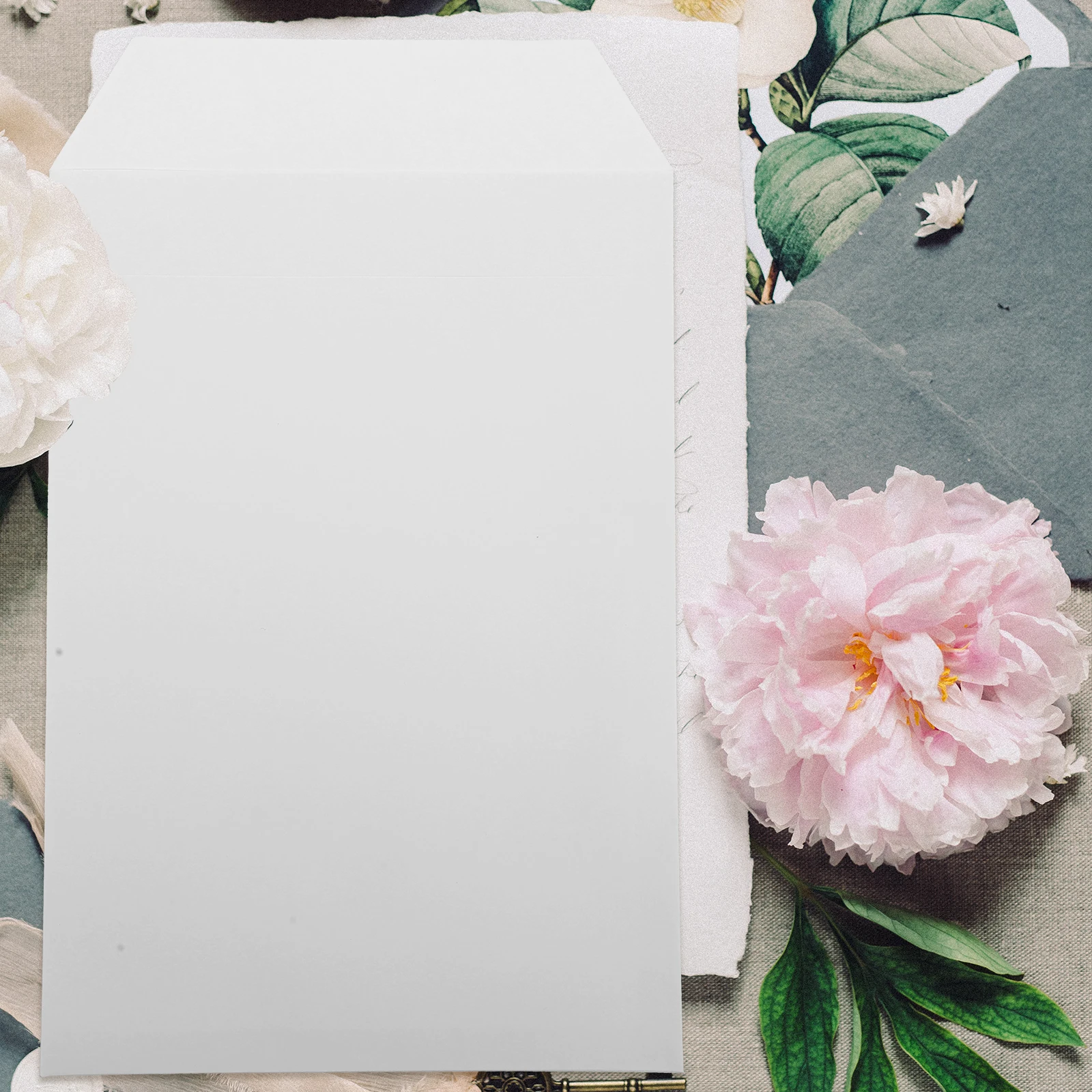 

10Pcs File Bags Office Supplies Decorative Paper Envelopes A4 Document Storage Photo Envelopes for Filing A4 File Bags