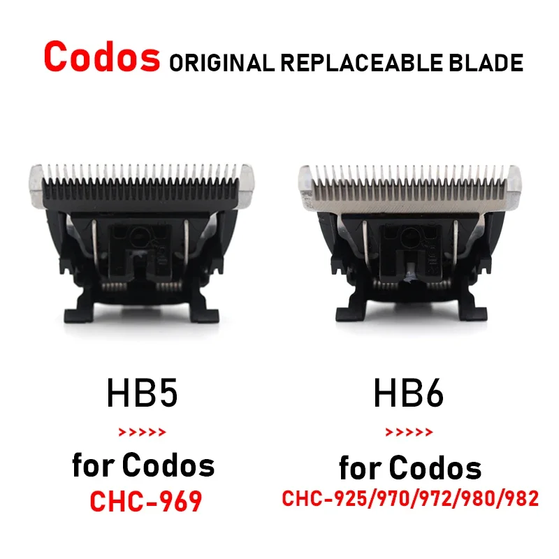 Original Replacement Blade for Codos CHC-969 CHC-980/982 Etc. Professional Hair Clipper Barber Accessories