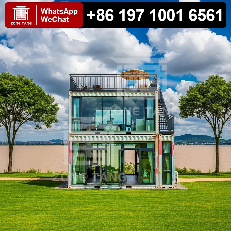 

Anti Rust Kit Homes DIY Bungalow Home Luxury Flat Pack Home Affordable Modular Homes Fabricated Homes Meeting Room Detachable