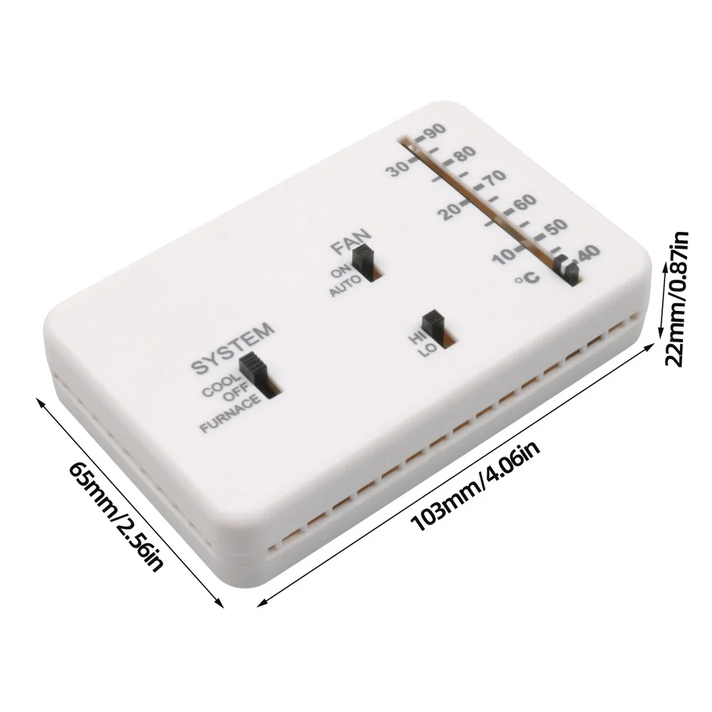 Thermostat for RVs with 4 Mode Operation Cooling Heat Fan Only and Compatible with For Dometic For 3106995.032 Replacement