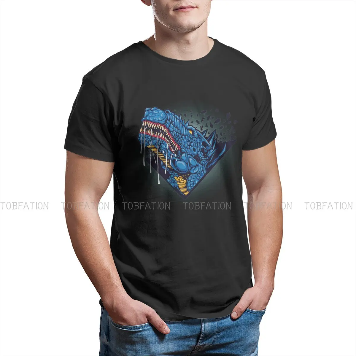 Jurassic World Fallen Kingdom Bryce Dallas Howard Volcanic Activity Original TShirts The Dinosaur Head  Distinctive Men's