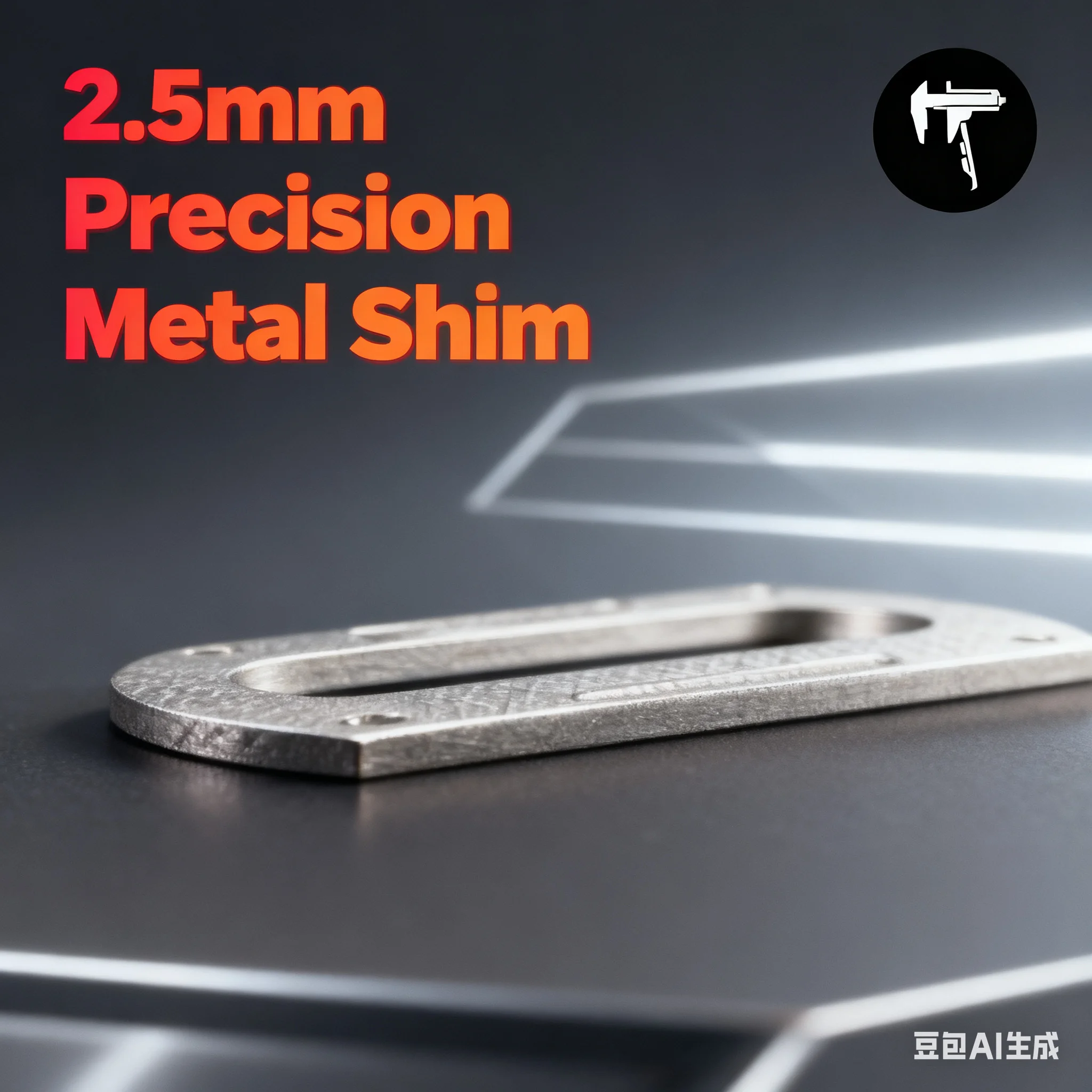 4mm Screw Hole Steel Mounting Plate - 2.5mm Thick Slide Board for SME 3009/3012 Tonearm, LP Turntable, Rust-Resistant
