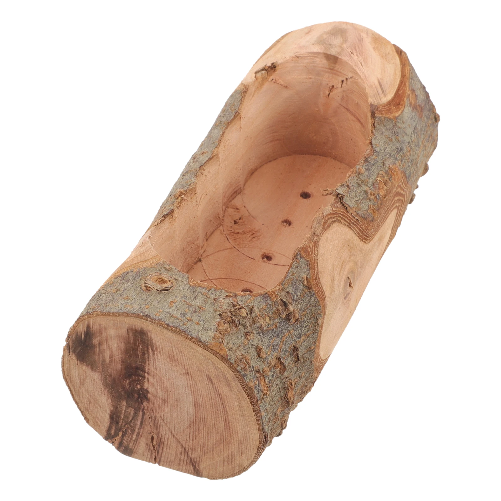 

Wooden Bowl for Hamster Guinea Pig Feeder Small Chicken Food Dish Pet Supplies Wood Material Lightweight Durable
