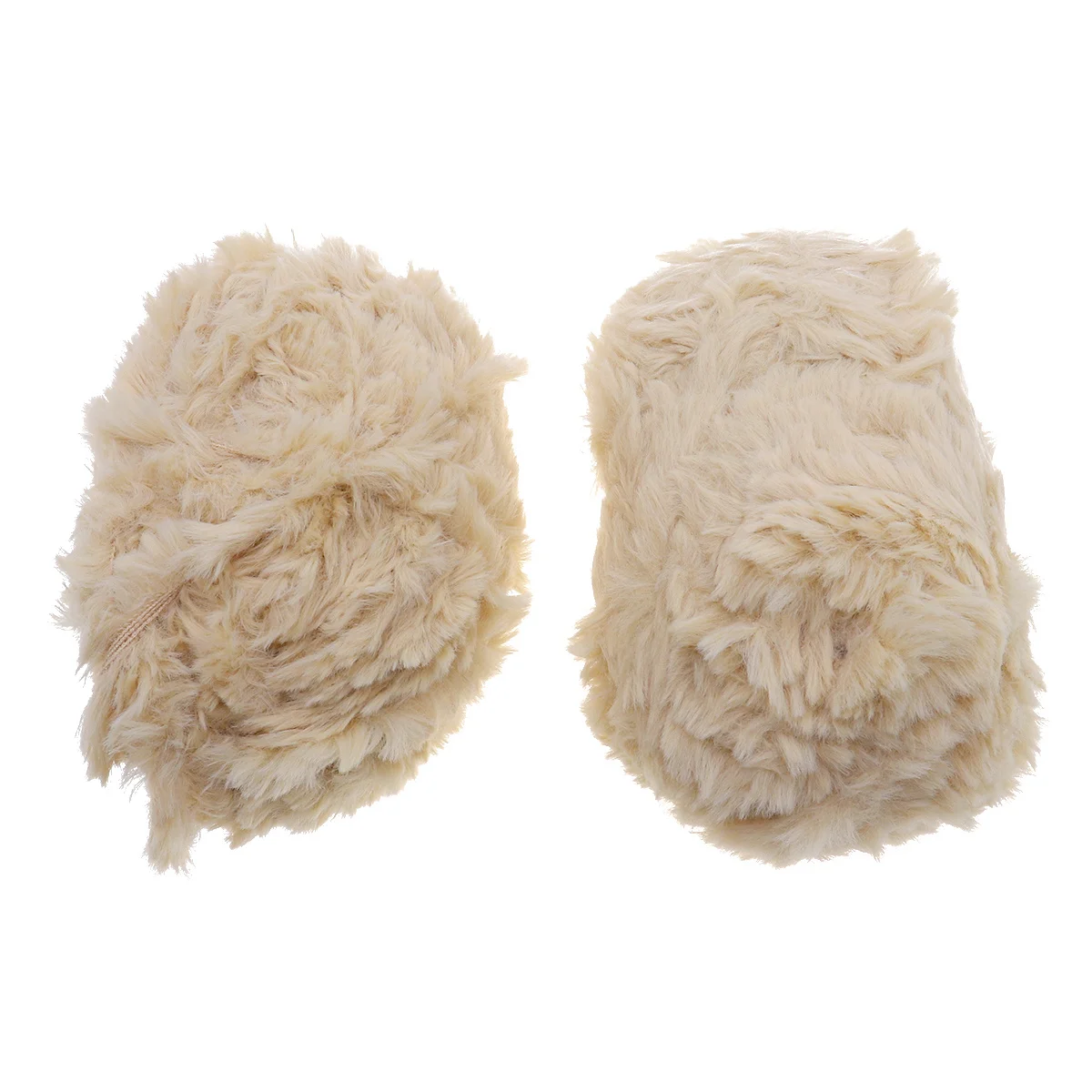 

2pcs Imitation Mink Premium Acrylic Super Yarn For Crochet Knit Winter Warm Scarf Hat Blanket Anti-Pilling Yarn