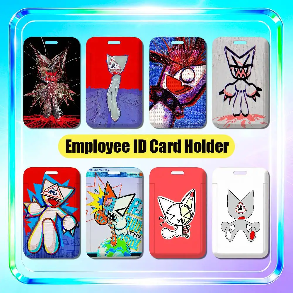 For Femtanyl MAGFEST Employee ID Card Holder Office Badge Student Bank Work Credit Holders Hard Case Shell