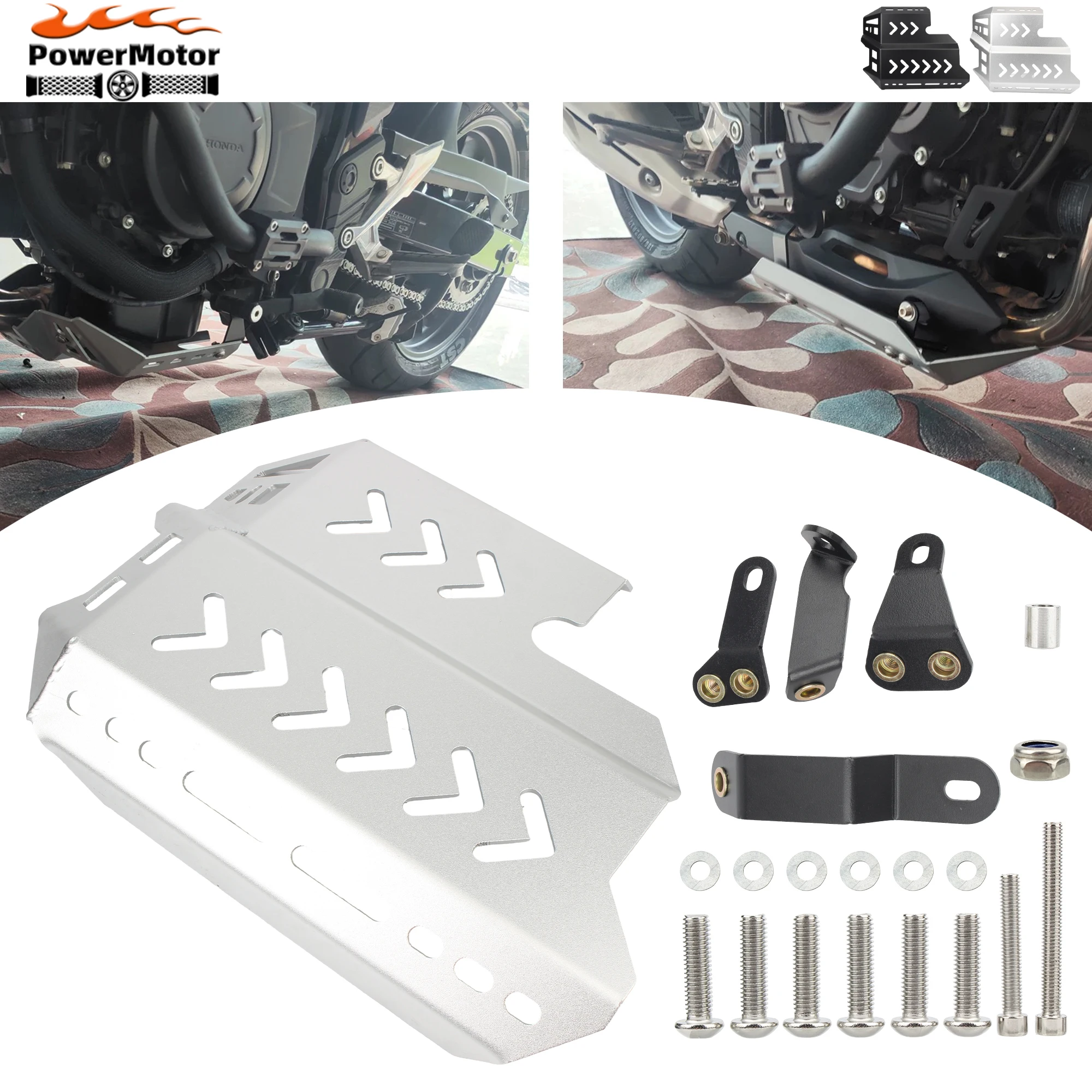 

Motorcycle Engine Protection Cover Chassis Under Guard For Honda CB500X CB 500X 500 X 2022 2021 2020 2019 2023 Accessories Refit