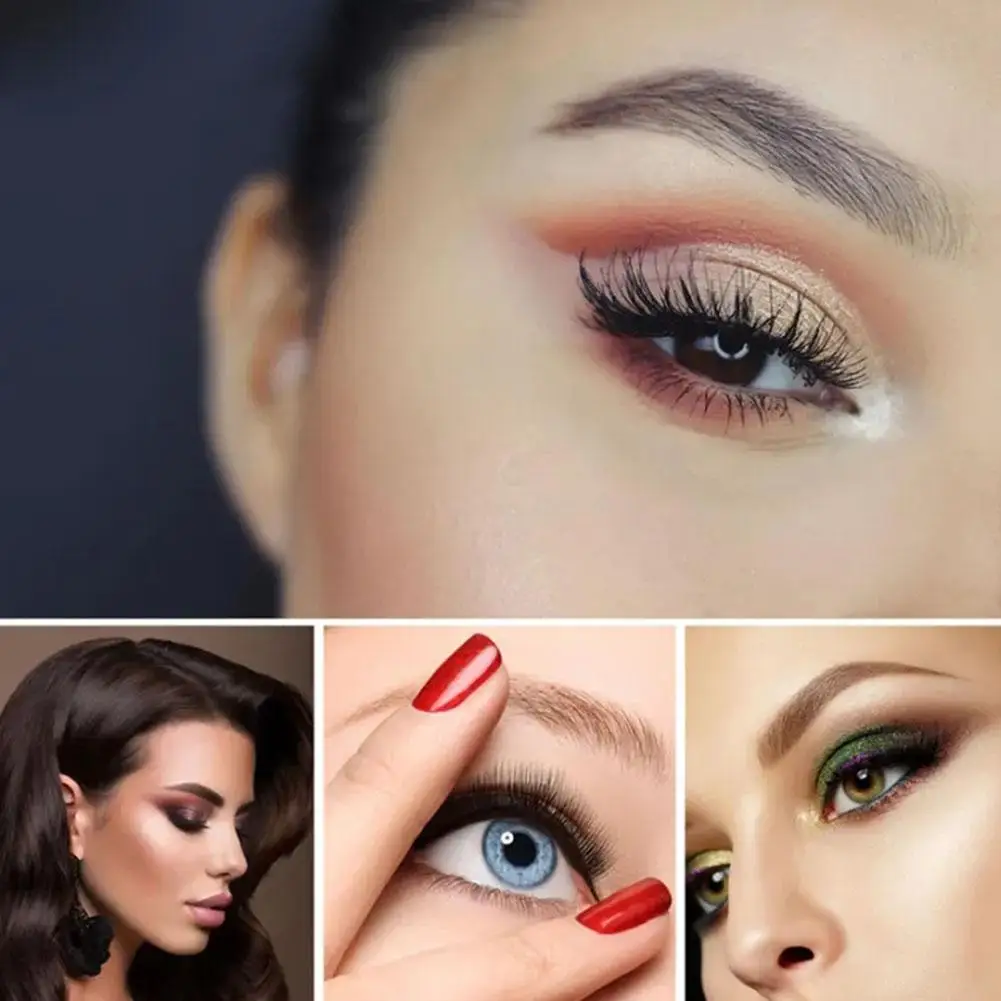 Colle arina noire pour faux cils, séchage rapide, noir foncé, colle imperméable pour extensions de cils, colle de construction de cils, 12ml, E0i0