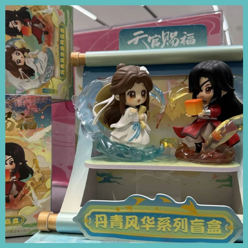 

Xielian Huacheng фигурка модель орнамент Tian Guan Ci Fu новая оригинальная глухая коробка косплей костюм экшн-фигурка коллекционные подарки