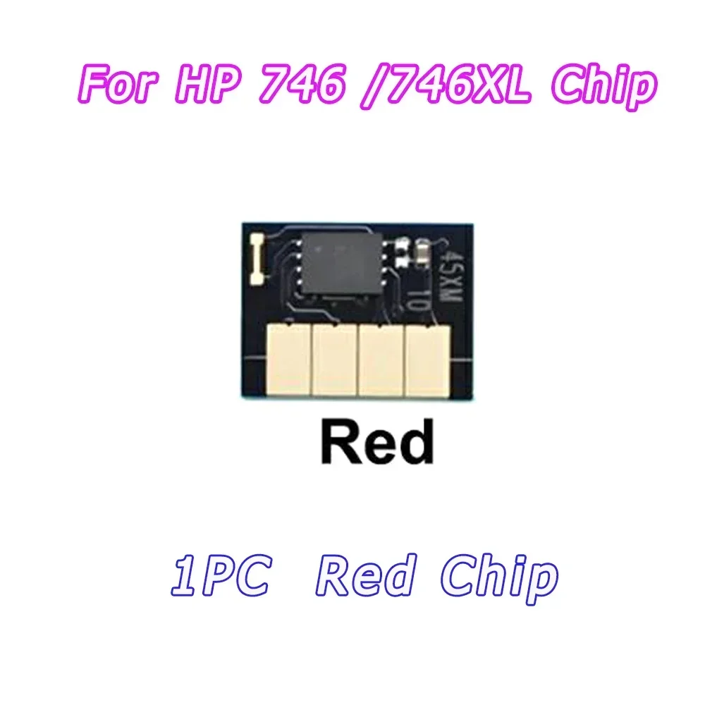 Chip de impressora 746 300ml para hp746 746xl 746 chip de cartucho de tinta para hp designjet z6 z9 + 746xl plotters de grande formato chip único