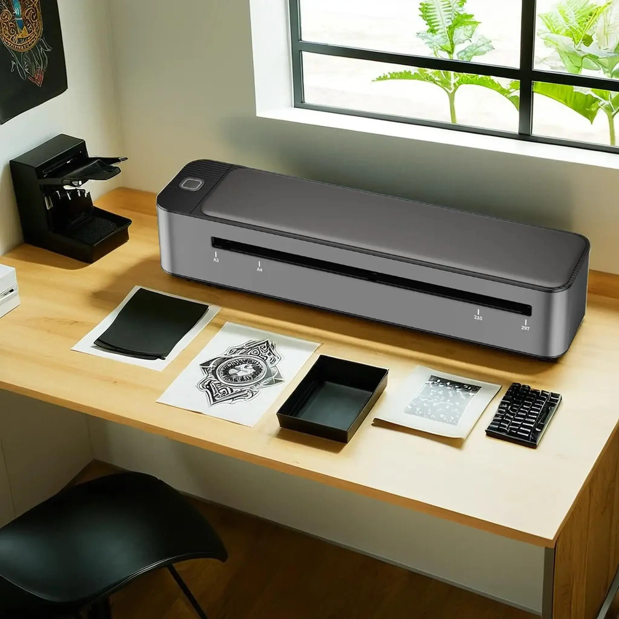 

A3 Size Printer MHT-Q3 Tatoprt Tattoo Stencil Printer Inkless Machine Stencil Printer For Tattooing