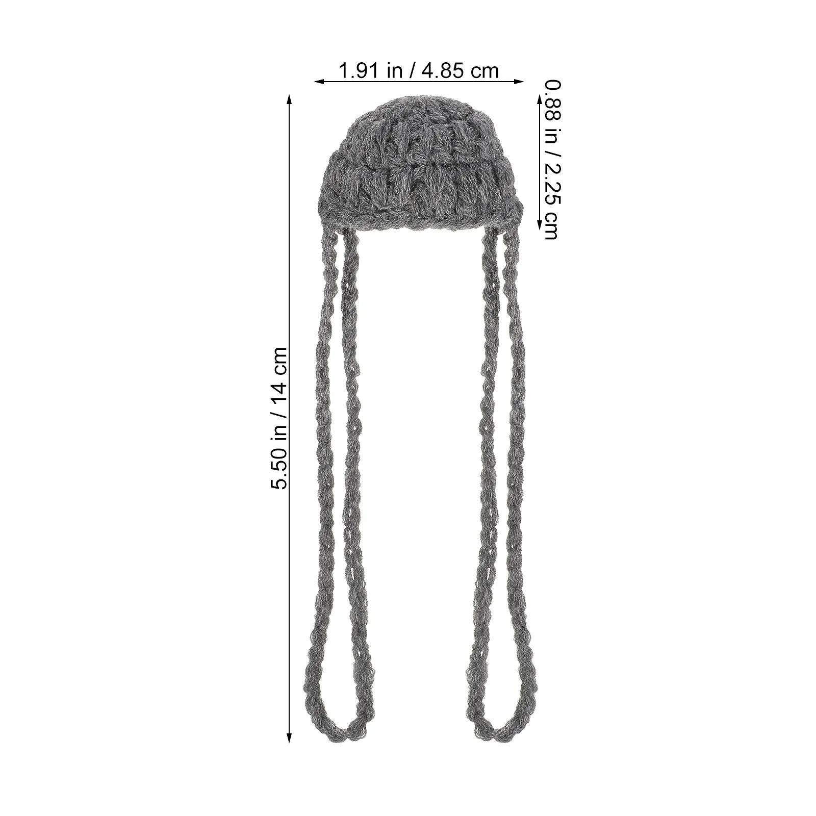 Hand Made Grey Nose Warmer Breathable Nasal Mask Unisex Wool Weaving Antifreeze Nose Cover for Outdoor Skiing Snowboarding
