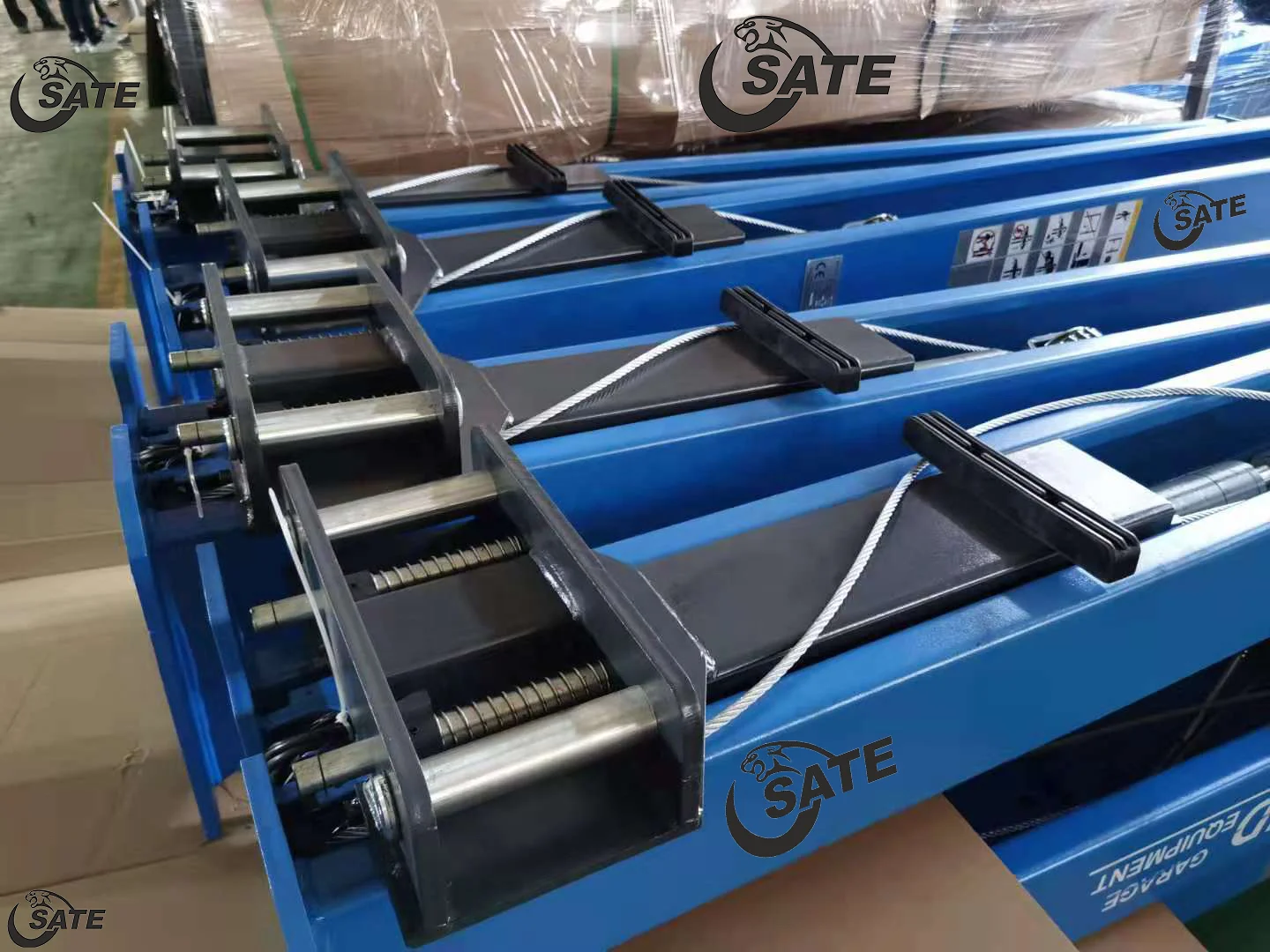 4000kg garage car lifting equipment hydraulic two post car lift with CE certification