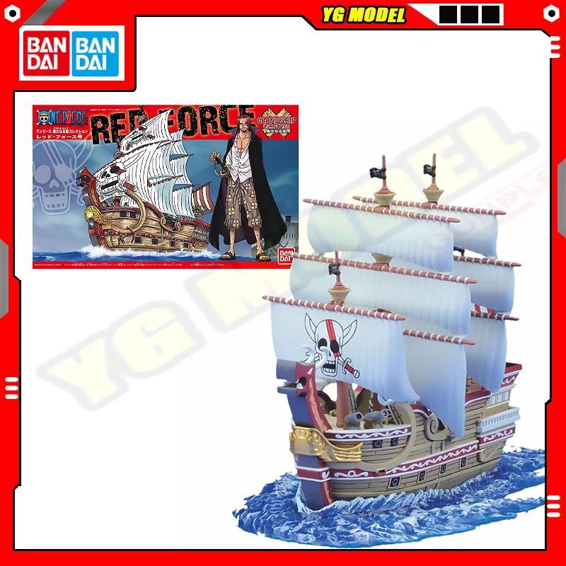 

BANDAI ONE PIECE Model Kit Grand Ship Collection: Red Force Assembly Model Action Figures The Great Ship Series Original