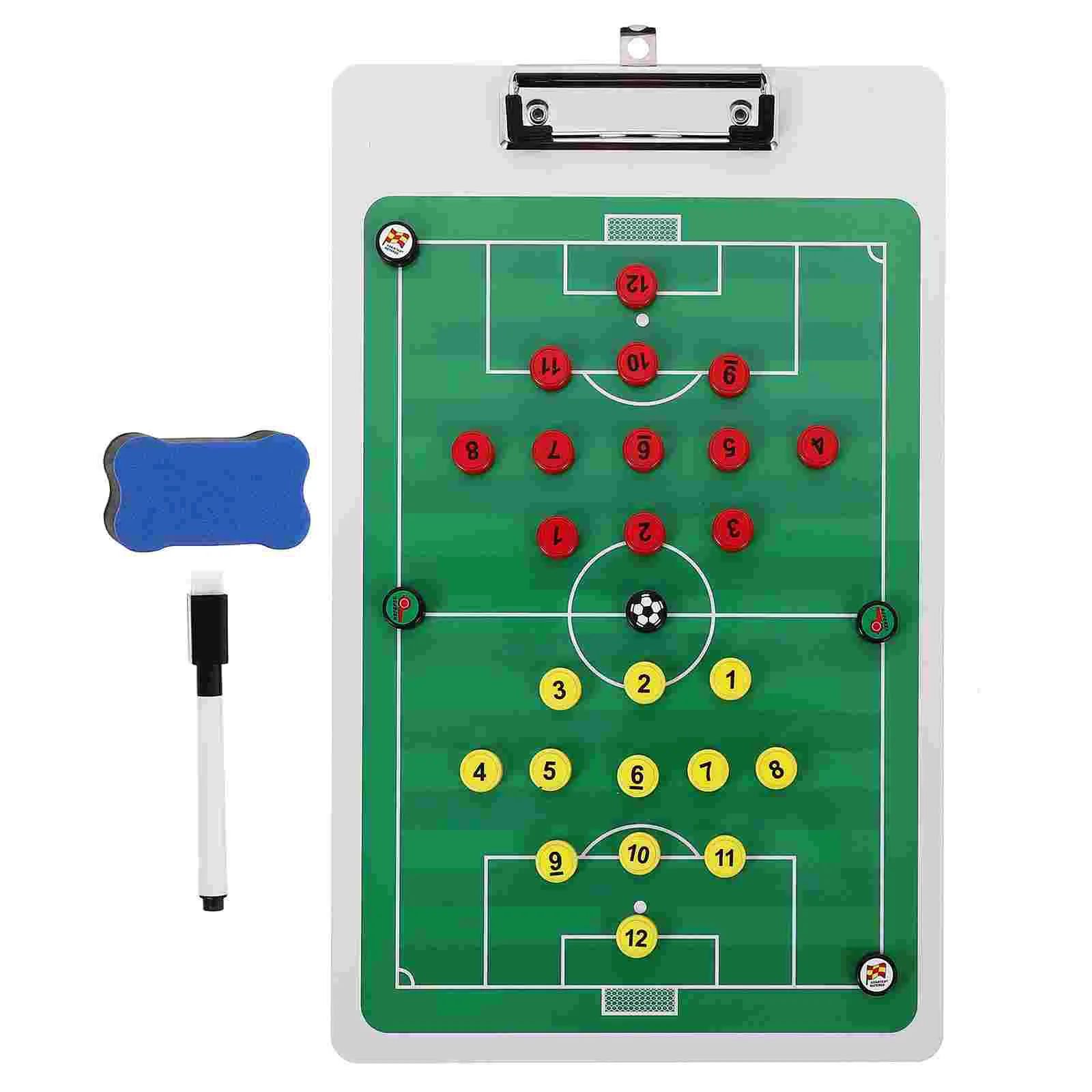 White Board Football Match Supplies Magnetic Force Pvc Soccer Coaching Boards