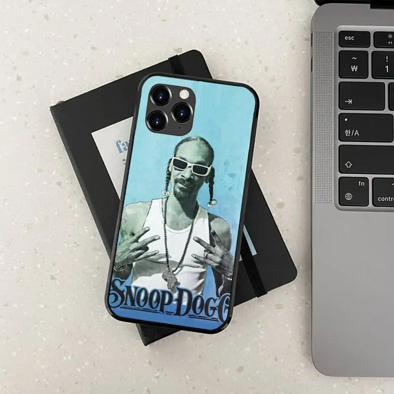 S-Snoop D-Dogg Rapper  Phone Case For iPhone 11 12 13 Mini 13 14 Pro XS Max X 8 7 Plus SE XR Shell