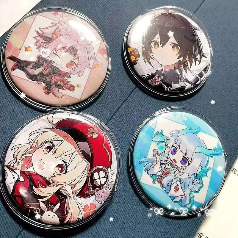 Premium Klare/Laser 5/10/20 Stück 60-83mm Ita Bag Abzeichen-Schutzhüllen Transparente Hochschutz-Pin-Hüllen Anime Abzeichen-Display-Abdeckung – Detail 9