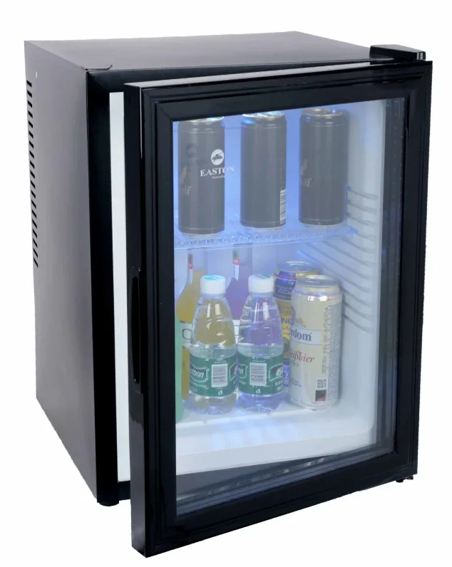 hotel room thermoelectric  minibar 40L  with glass door