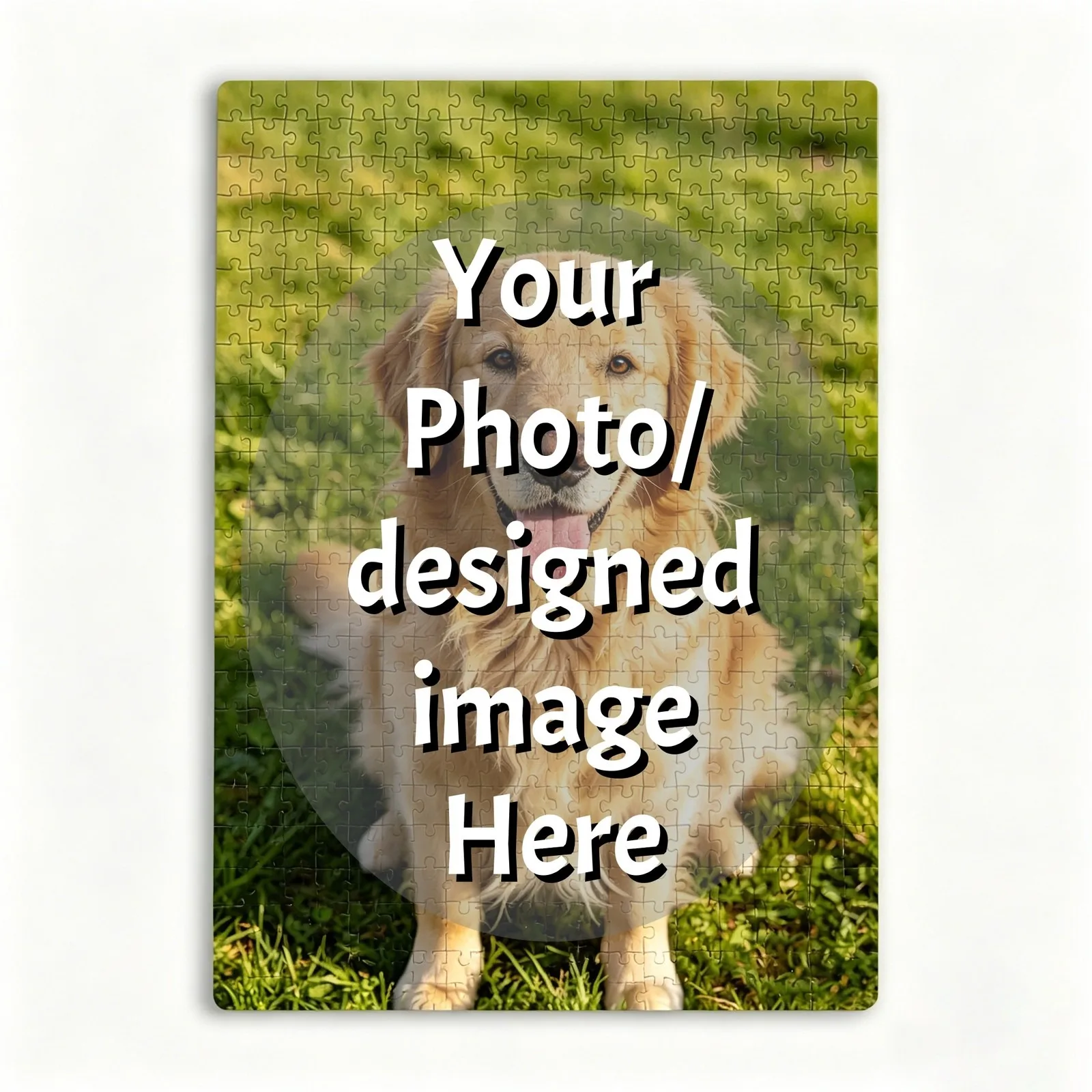 Custom 1000 PCS Vertical Jigsaw Puzzle Your Photo Personalized Gift Memory