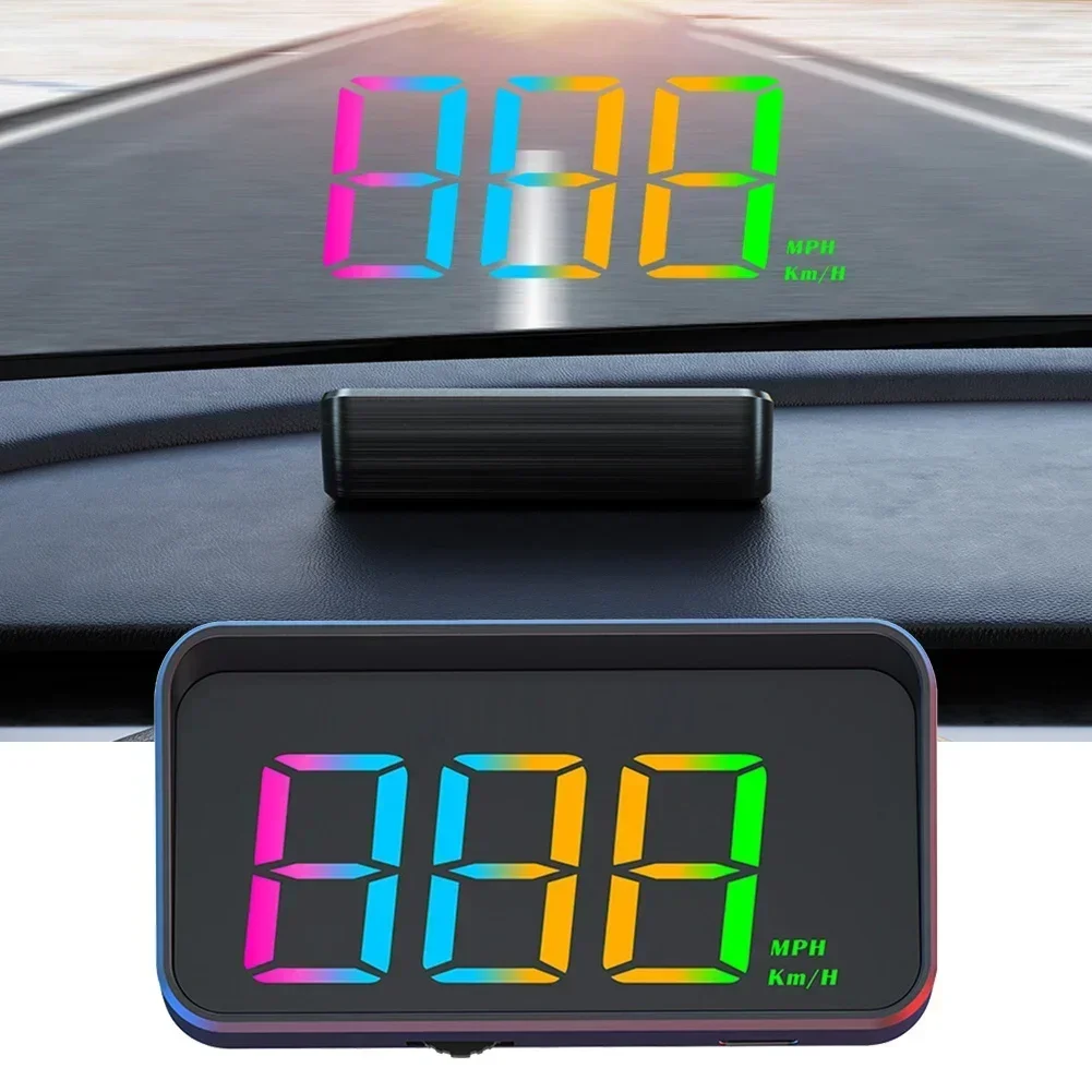 

Digital Speed Meter 90*45 Mm Car Head-Up Display ABS And PC Material Built-in GPS Chip Compact Size Direct Installation
