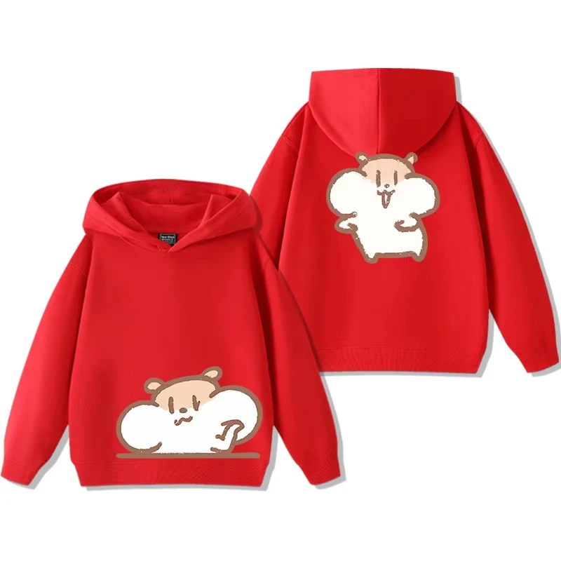 

Однотонная толстовка с принтом, подходит для взрослых, как для мужчин и женщин, как повседневные покупки для родителей и детей.