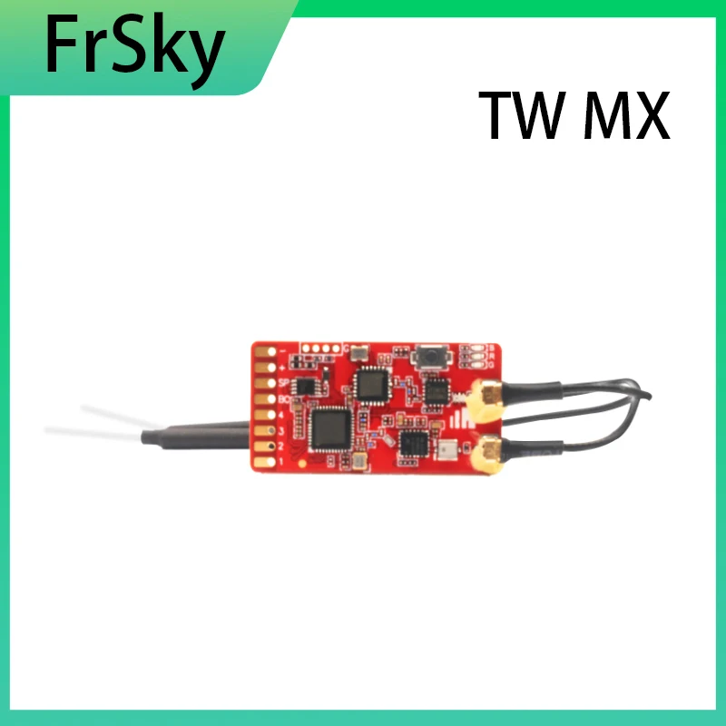 

FrSky DUAL 2.4GHz TW MX Receiver - Dual Channel 2.4GHz Wireless Transmission for Remote Control Systems