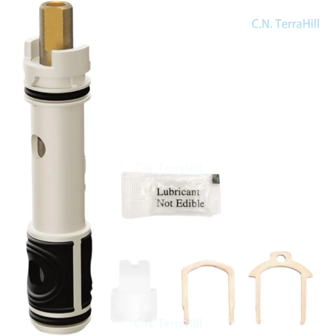 Single Handle Faucet Replacement Filter Cartridge 1225 Brass Stem Water Purifier Part for Kitchen Bathroom Sink