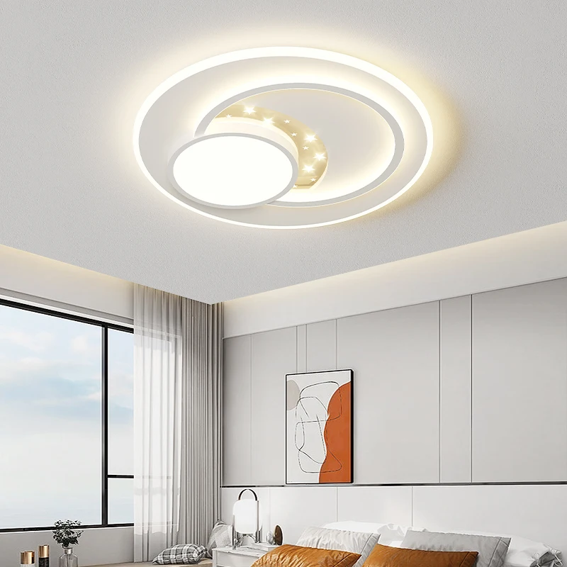 

Simple Ring Lighting Ceiling Lamp Love Modern Living Room Lamp Bedroom Balcony Home Lighting Decoration