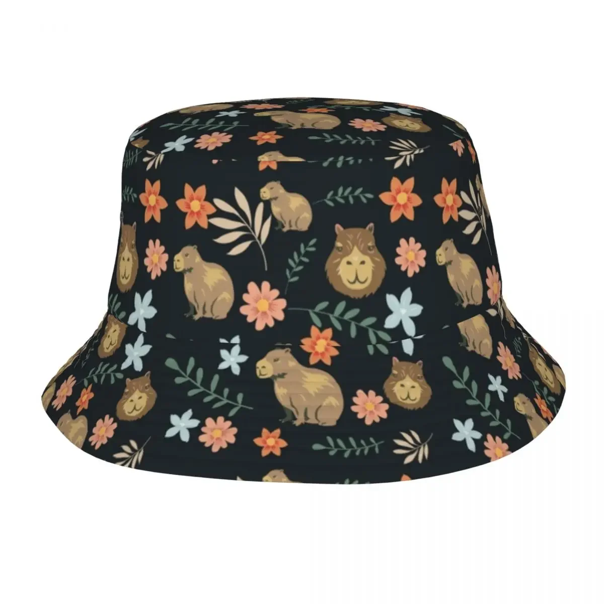 chapeu-de-viagem-kawaii-capivara-floral-balde-chapeus-rua-das-mulheres-dos-homens-chapeu-de-sol-animal-panama-chapeu-de-pescador-de-pesca-ferias