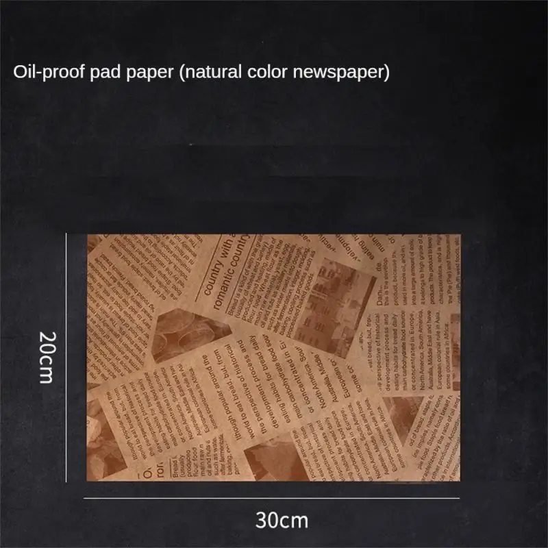 Good Oil Absorption Performance Pad Paper Safety Oil-proof Used For Food Food Grade Multifunctional Integration Anti-stick